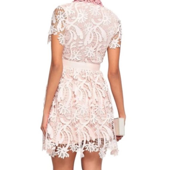 Maje Pink Lace Dress - Picture 2 of 6